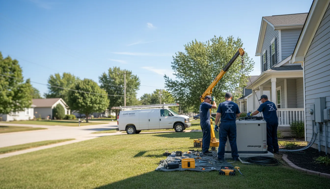 Generator Installation in Center Point, TX near me